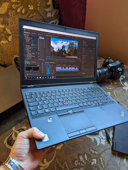 ThinkPad P51 2018, i7 vPro, 32gb ram, 512gb SSD, 4K screen double graphics card, 5h+ battery